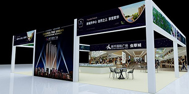 深圳展台搭建装修和展示设计应体现人本观念、时空观念、生态观念